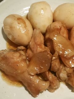 鶏肉とゆで卵のさっぱり煮-レシピのメイン写真