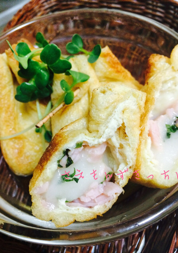 トースターで♪餅巾着の揚げ出し風-レシピのメイン写真