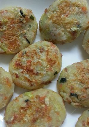 じゃが芋のお焼き(離乳食後期)-レシピのメイン写真