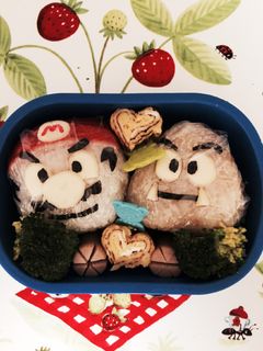 キャラ弁 マリオ弁当-レシピのメイン写真