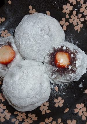 いちご大福-レシピのメイン写真
