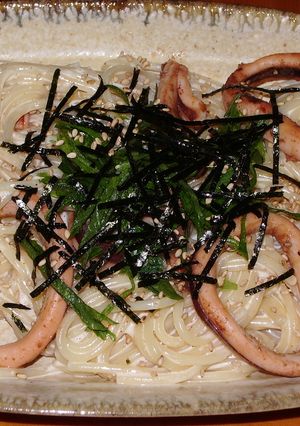 ピリ辛　いかスパゲッティ-レシピのメイン写真