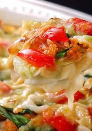 豚肉の醤油麹米粉グラタン-レシピのメイン写真