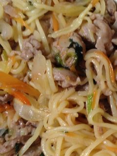 マルちゃんたらこ豚肉野菜焼きそば!-レシピのメイン写真
