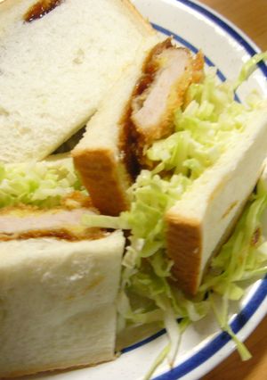○●味噌×辛子マヨ名古屋風カツサンド●○-レシピのメイン写真