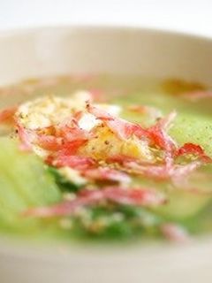 サッと出来ます★ チンゲン菜の卵スープ-レシピのメイン写真