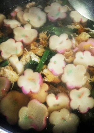 花麸たっぷり玉子入りすまし汁-レシピのメイン写真