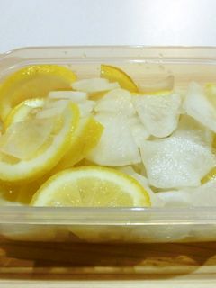 さっぱりレモンと大根の和え物-レシピのメイン写真
