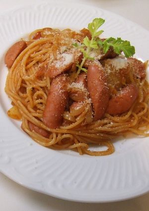 スパゲッティー　　ナポリタン-レシピのメイン写真