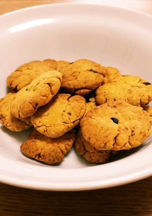 バター、卵無し!かぼちゃクッキー-レシピのメイン写真