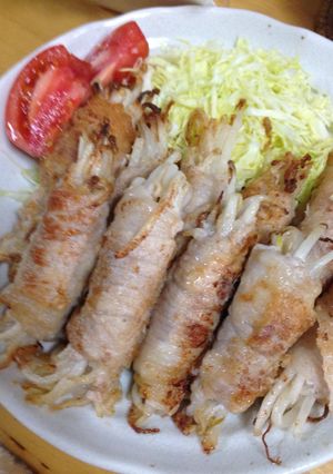 モヤシ☆肉巻き巻き♪-レシピのメイン写真
