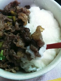 牛とろろ丼-レシピのメイン写真