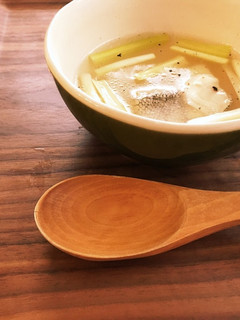 黄ニラとタラのスープ-レシピのメイン写真