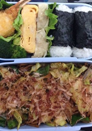 冷めても美味しい焼きそば弁当-レシピのメイン写真