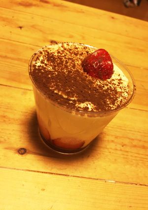 いちごのティラミス風カップケーキ-レシピのメイン写真