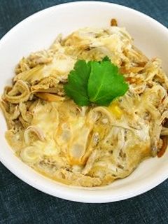 イカナゴとゴボウの柳川風-レシピのメイン写真
