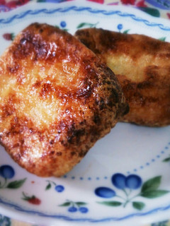 めんつゆを含んだ焼きお揚げサン-レシピのメイン写真
