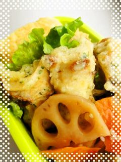 お弁当に♪ちくわの天ぷら磯揚げ~♪-レシピのメイン写真