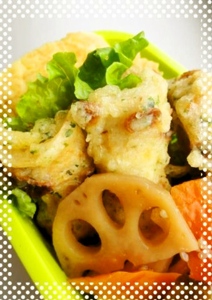お弁当に♪ちくわの天ぷら磯揚げ～♪-レシピのメイン写真