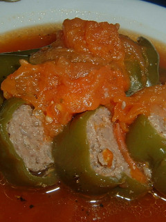 肉詰めピーマンのトマト煮-レシピのメイン写真
