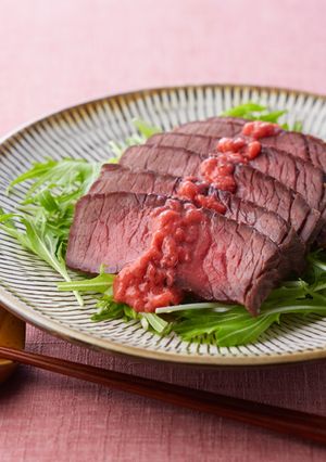 牛肉の簡単ロースト 梅バターソース-レシピのメイン写真