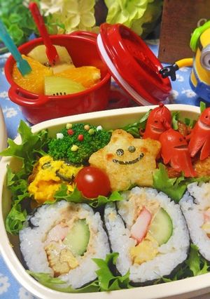 目指せ！彩り綺麗なサラダ巻き★-レシピのメイン写真