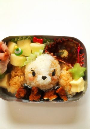 ツムツムキャラ弁☆レディー-レシピのメイン写真