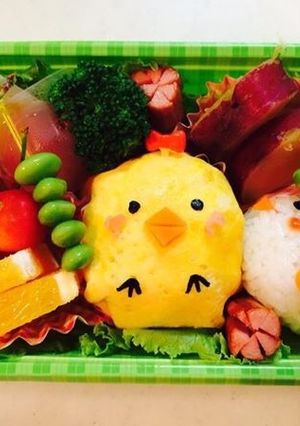 保育園 遠足のお弁当2014-レシピのメイン写真
