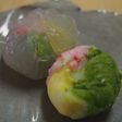長芋とえんどうの三色きんとん