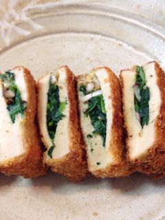 ソース不要♡高野豆腐の挟み揚げ-レシピのメイン写真