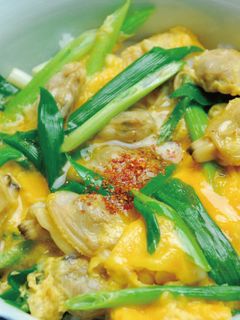 土鍋炊きご飯★あさりとわけぎの卵とじ丼-レシピのメイン写真