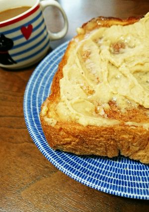 簡単グラム表示☆朝食メープルマーガリン-レシピのメイン写真