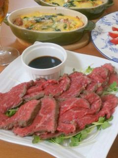 フライパンで簡単!牛のたたき-レシピのメイン写真