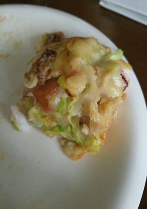 たこ焼き風お好み焼き？-レシピのメイン写真