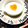 ハーフバースデーに♡にんじん粥のケーキ