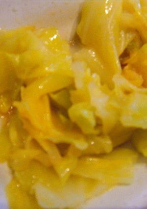 レンジで簡単キャベツだけ！付け合わせ＊-レシピのメイン写真