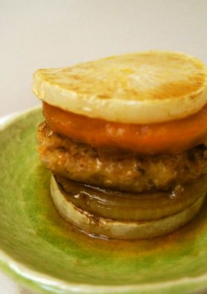 大根の野菜バーガー-レシピのメイン写真