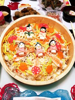 ひなまつり ちらし寿司-レシピのメイン写真