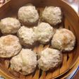 しいたけの鶏ひき肉詰め蒸し