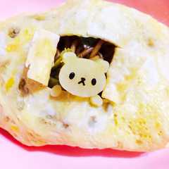 รูปของ こんにちは♡くまさん焼きそば弁当