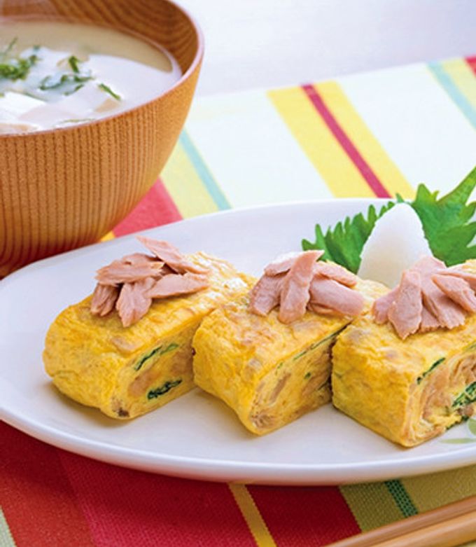 だし巻き シーチキンの元気だし巻き by はごろもフーズ 【クックパッド