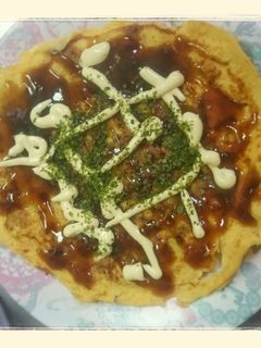お好み焼き風たまご焼き-レシピのメイン写真
