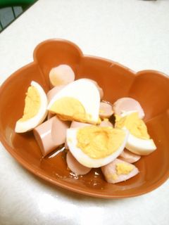 魚肉二ソ茹で卵サラダ-レシピのメイン写真