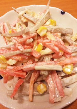 大人気の学校給食！！カミカミサラダ♪-レシピのメイン写真