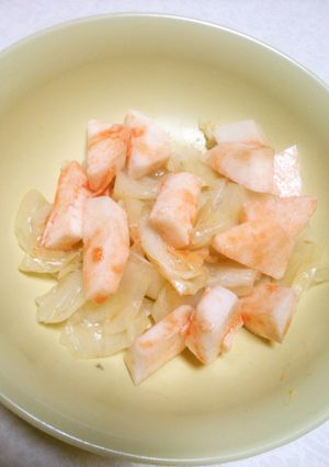 キャベツ長いもキムチサラダ-レシピのメイン写真