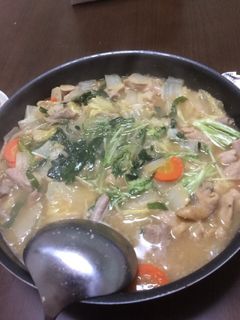 味噌味もつ鍋-レシピのメイン写真