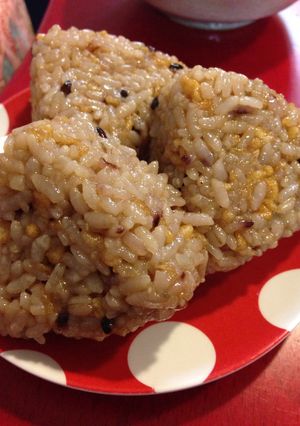 居酒屋風たぬきおにぎり-レシピのメイン写真