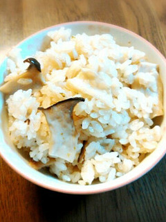 松茸ご飯もどき-レシピのメイン写真