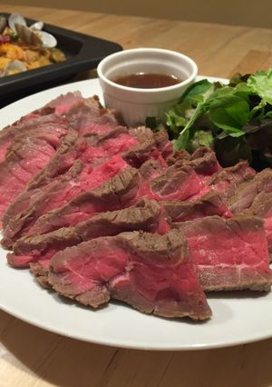 炊飯器で簡単！絶品ローストビーフ-レシピのメイン写真