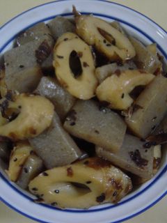 ちくわとコンニャクの炒り煮-レシピのメイン写真